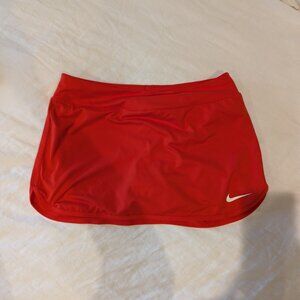Red Nike Dri Fit Skort Size Medium